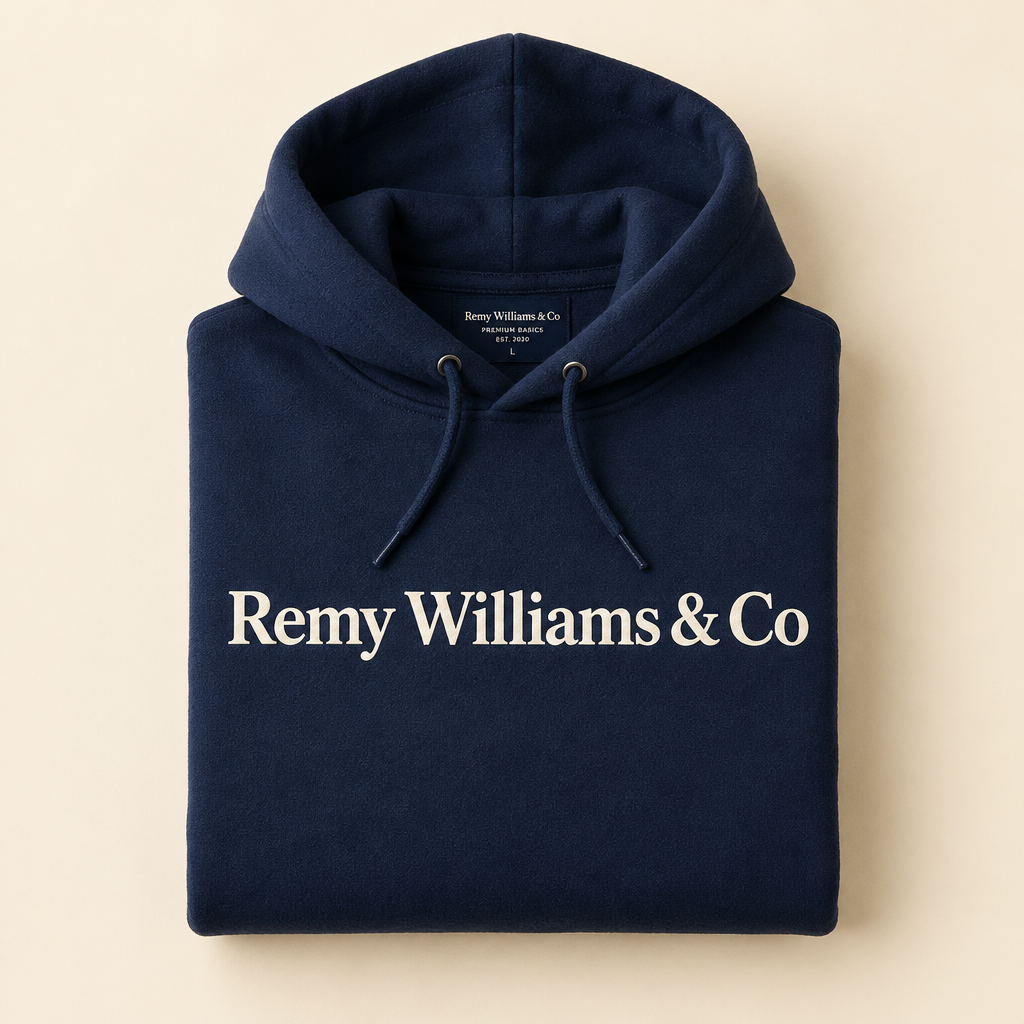 Hoodie — Navy